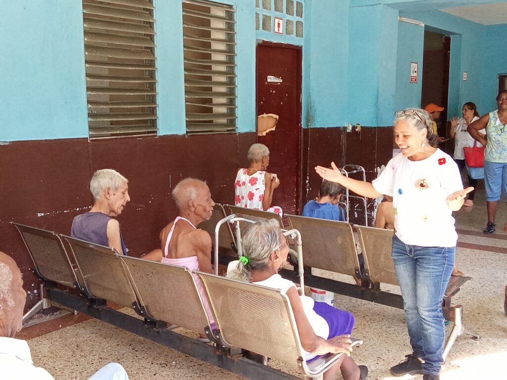 Siembra Luz. Regalando Alegrías en el hogar del adulto mayor Lazo de la Vega de La Lisa