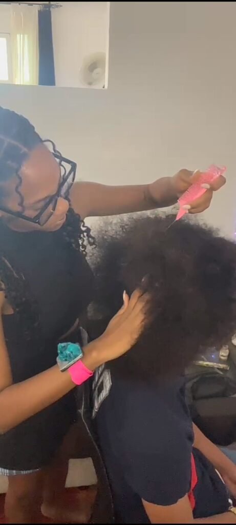 Mili's Afro Braids, cortesía de la entrevistada